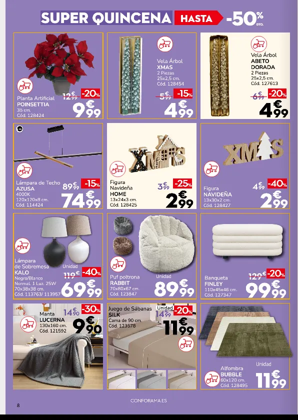 Volantini Conforama da 18 dicembre a 31 dicembre di 2025 - Pagina del volantino 6