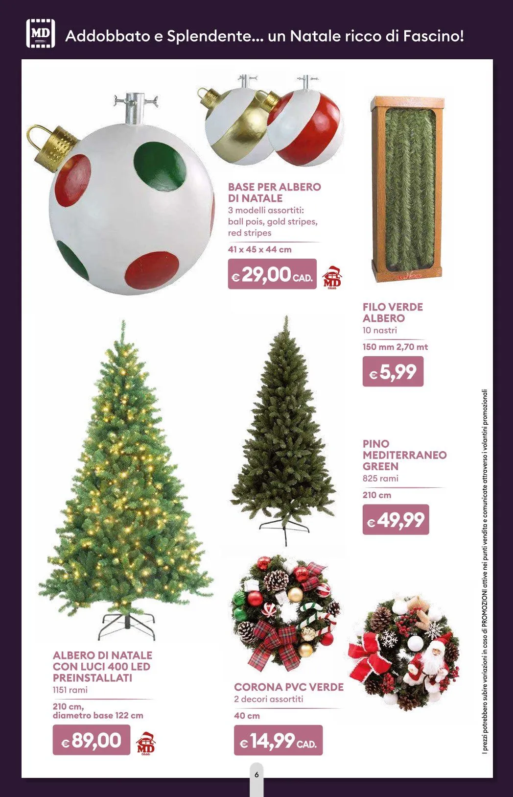 MD Discount Volantino  da 15 dicembre a 31 dicembre di 2025 - Pagina del volantino 6