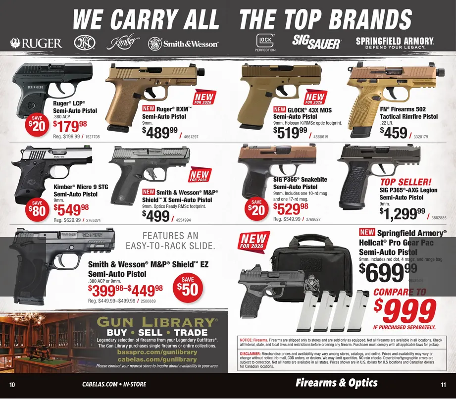 Weekly ad Bass Pro Shops Sales from January 29 to March 4 2026 - Page 6