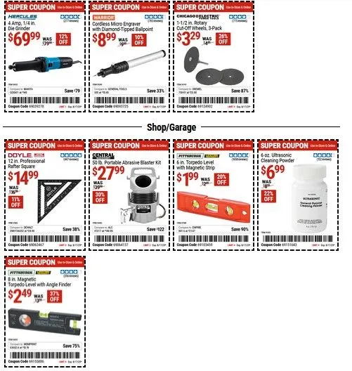 Weekly ad Harbor Freigh Sales from July 28 to August 17 2025 - Page 5