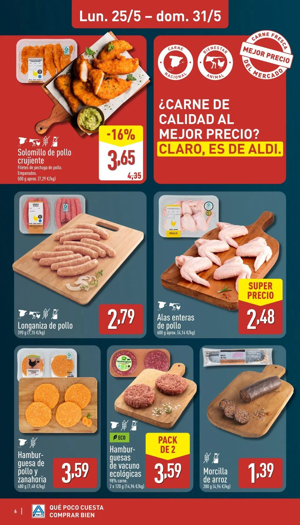 Catálogo de Ofertas de Aldi 25 de mayo al 31 de mayo 2026 - Página 6