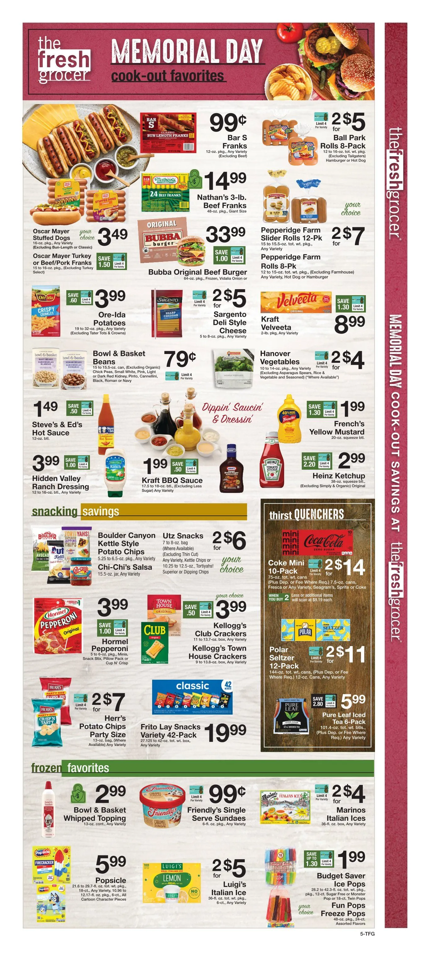 Weekly promotion Gerrity's Supermarkets weekly ads spanning from May 22 to May 28 2026 - Page 6 for Catalogue 365