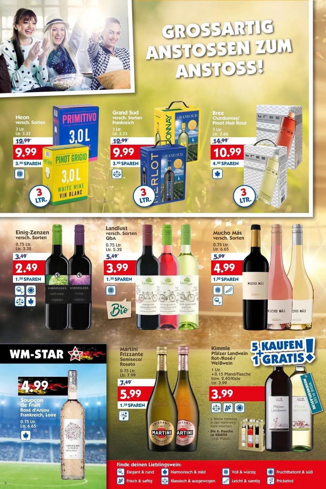 Hol'ab! Getränkemarkt von 8. Juni bis 13. Juni 2026 - Prospekt seite 6