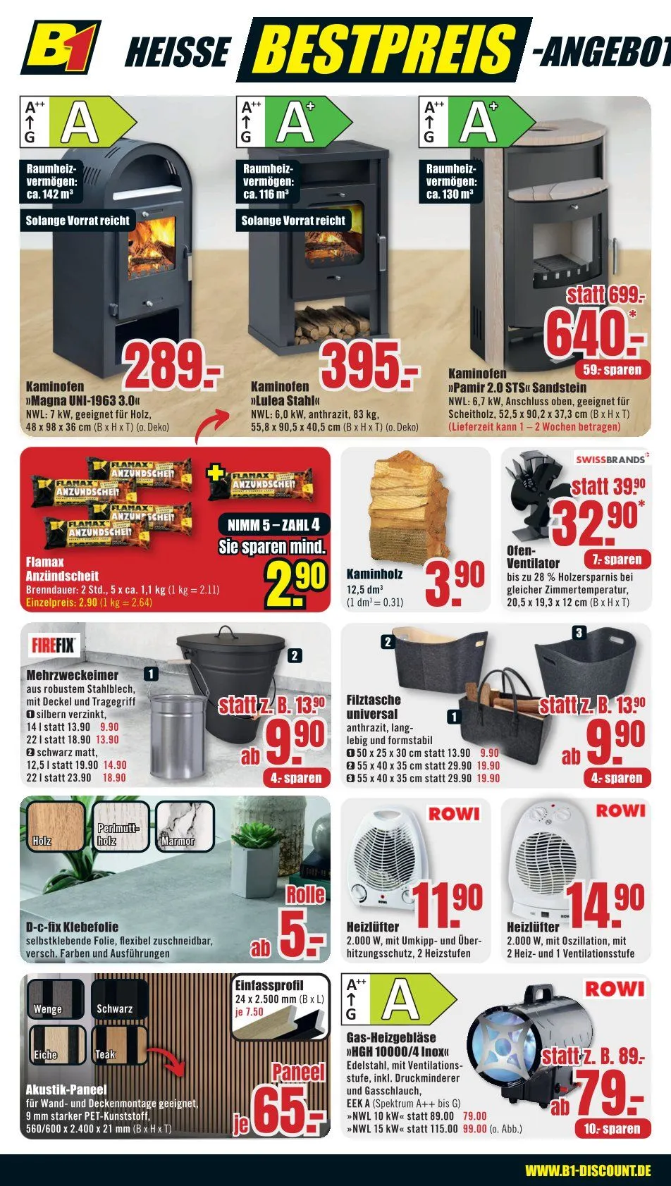 B1 Discount Baumarkt Sales von 6. Dezember bis 12. Dezember 2025 - Prospekt seite 6