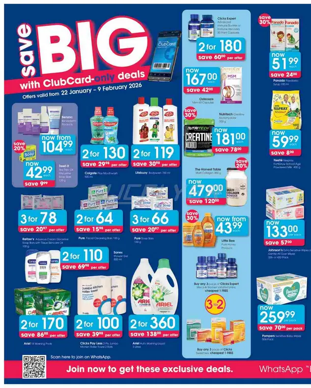 Clicks Sales from 22 January to 9 February 2026 - Catalogue Page 6