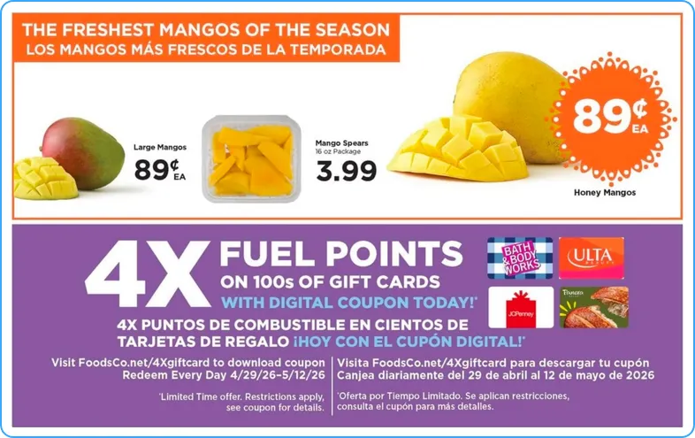 Weekly promotion  Foods Co. Sales spanning from May 5 to May 12 2026 - Page 2 for Catalogue 365