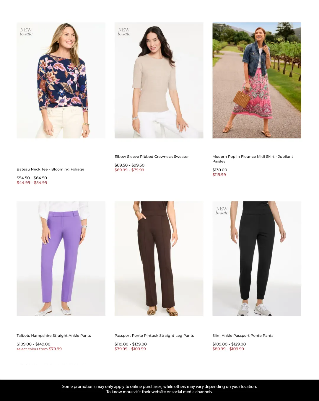 Weekly ad Talbots Sales from May 28 to June 11 2026 - Page 5