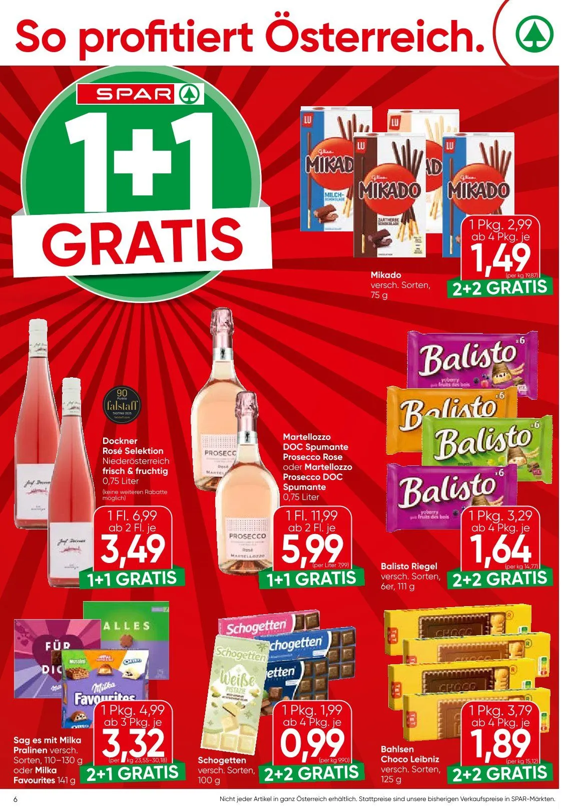  SPAR von 3. Juni bis 17. Juni 2026 - Flugblätt seite  6