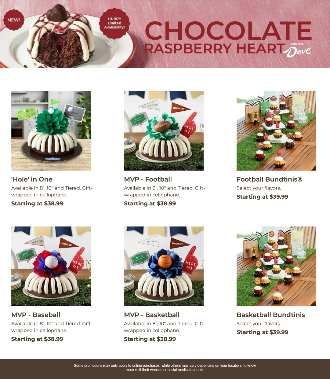 Weekly ad  Nothing Bundt Cakes Sales from February 11 to February 25 2026 - Page 5