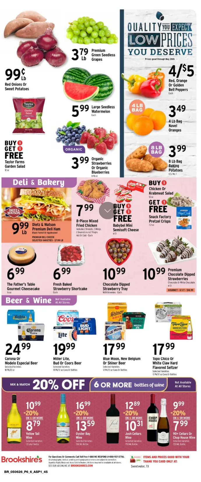 Weekly ad Brookshires Sales from May 6 to May 12 2026 - Page 6