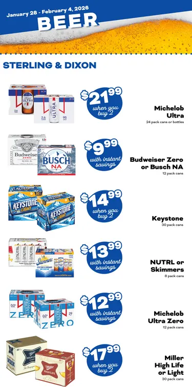 Weekly ad County Market Sales from January 26 to February 4 2026 - Page 6