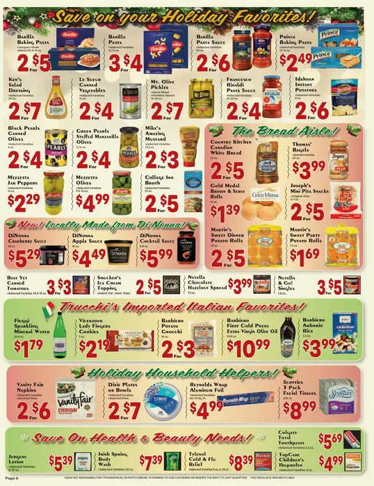 Weekly ad Trucchi’s Sales from December 14 to December 28 2025 - Page 6