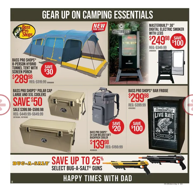 Weekly ad Bass Pro Shops Sales from June 4 to June 21 2026 - Page 6