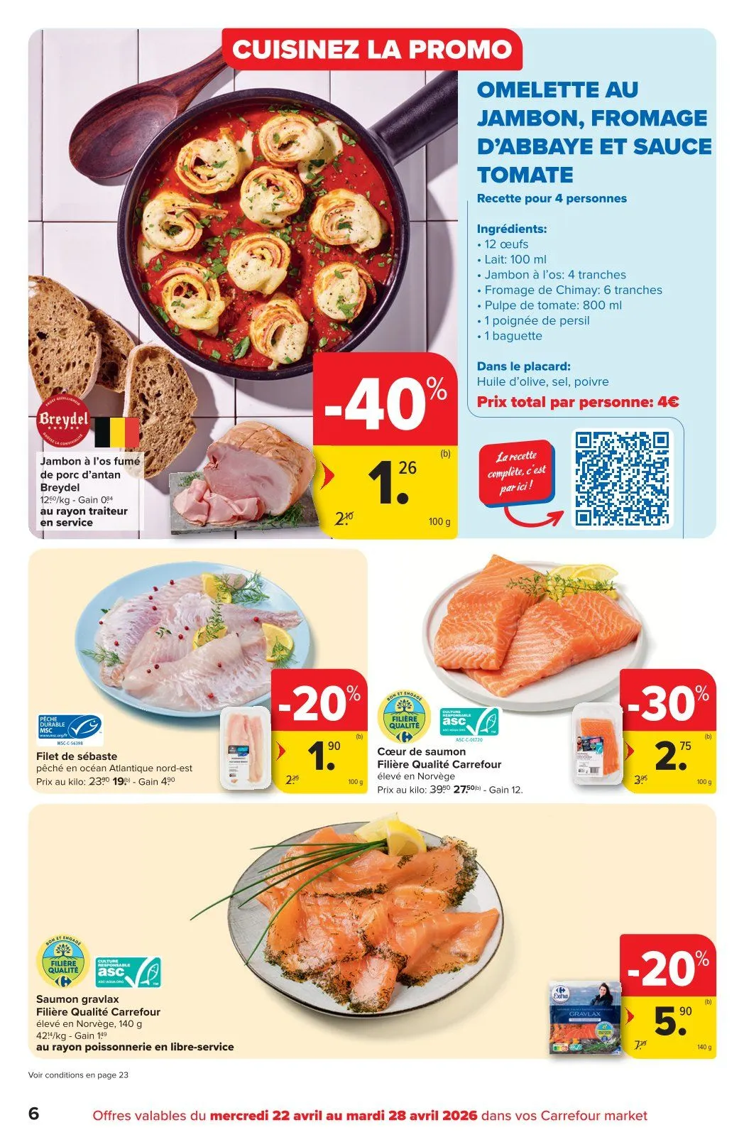Carrefour folders van 22 april tot 28 april 2026 - folder pagina 6