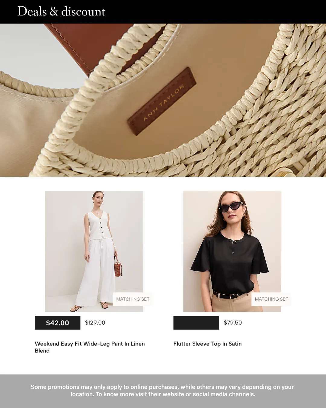 Weekly ad Ann Taylor Sales from July 29 to August 12 2026 - Page 6