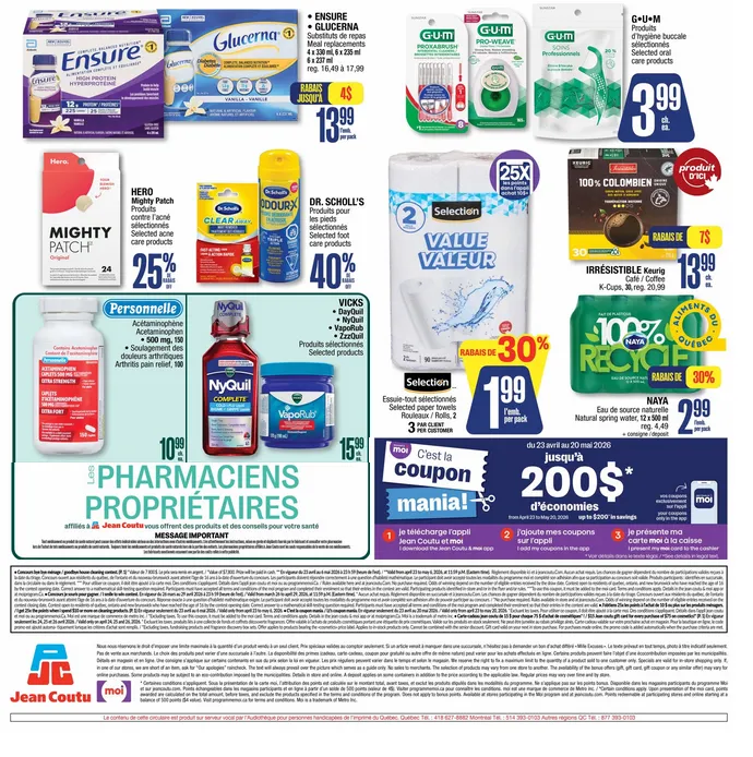 Jean Coutu Sales from April 25 to April 29 2026 - flyer page 6