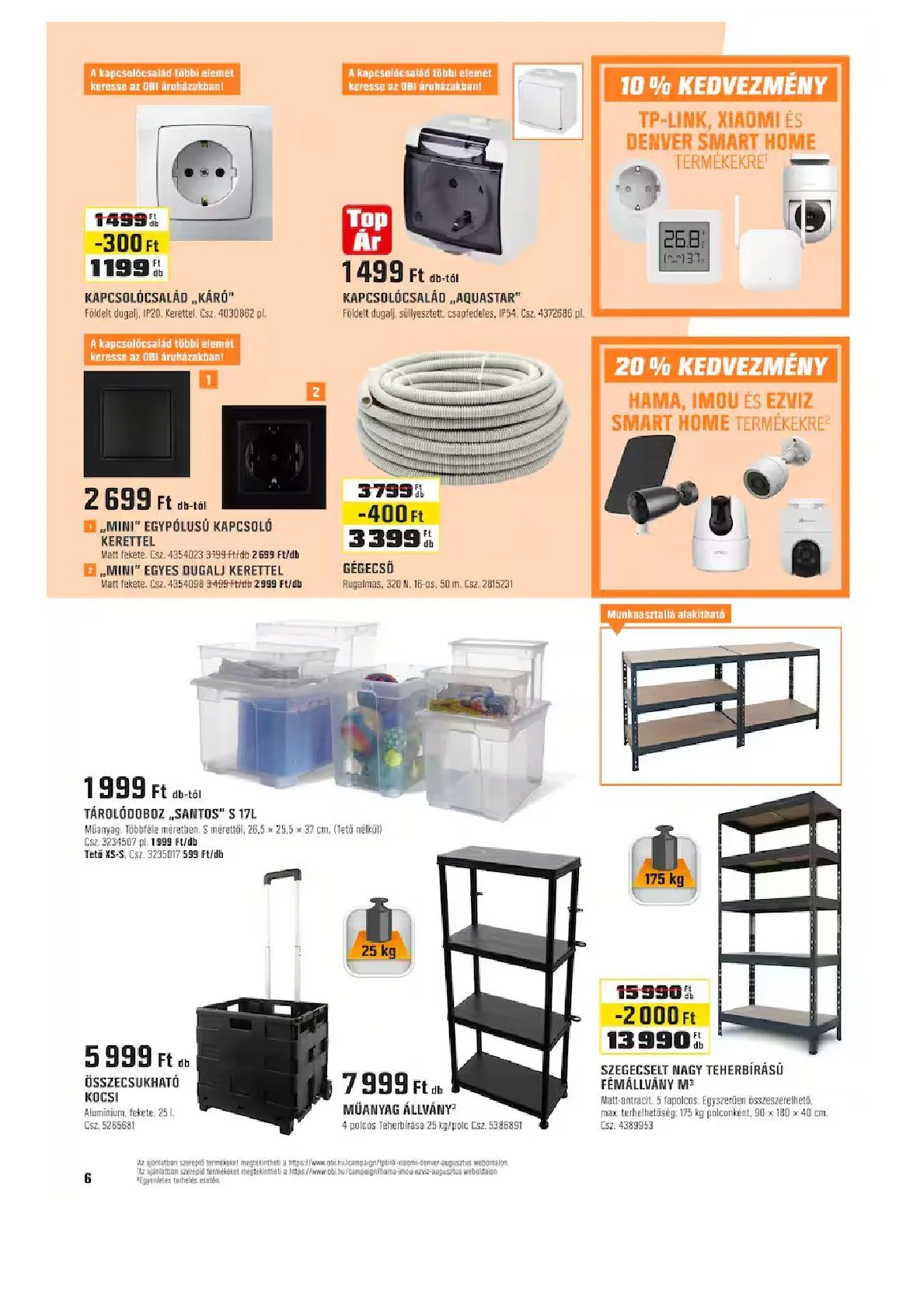 Katalógus  OBI legfrissebb ajánlatai augusztus 1.-tól augusztus 31.-ig 2025. - Oldal 6