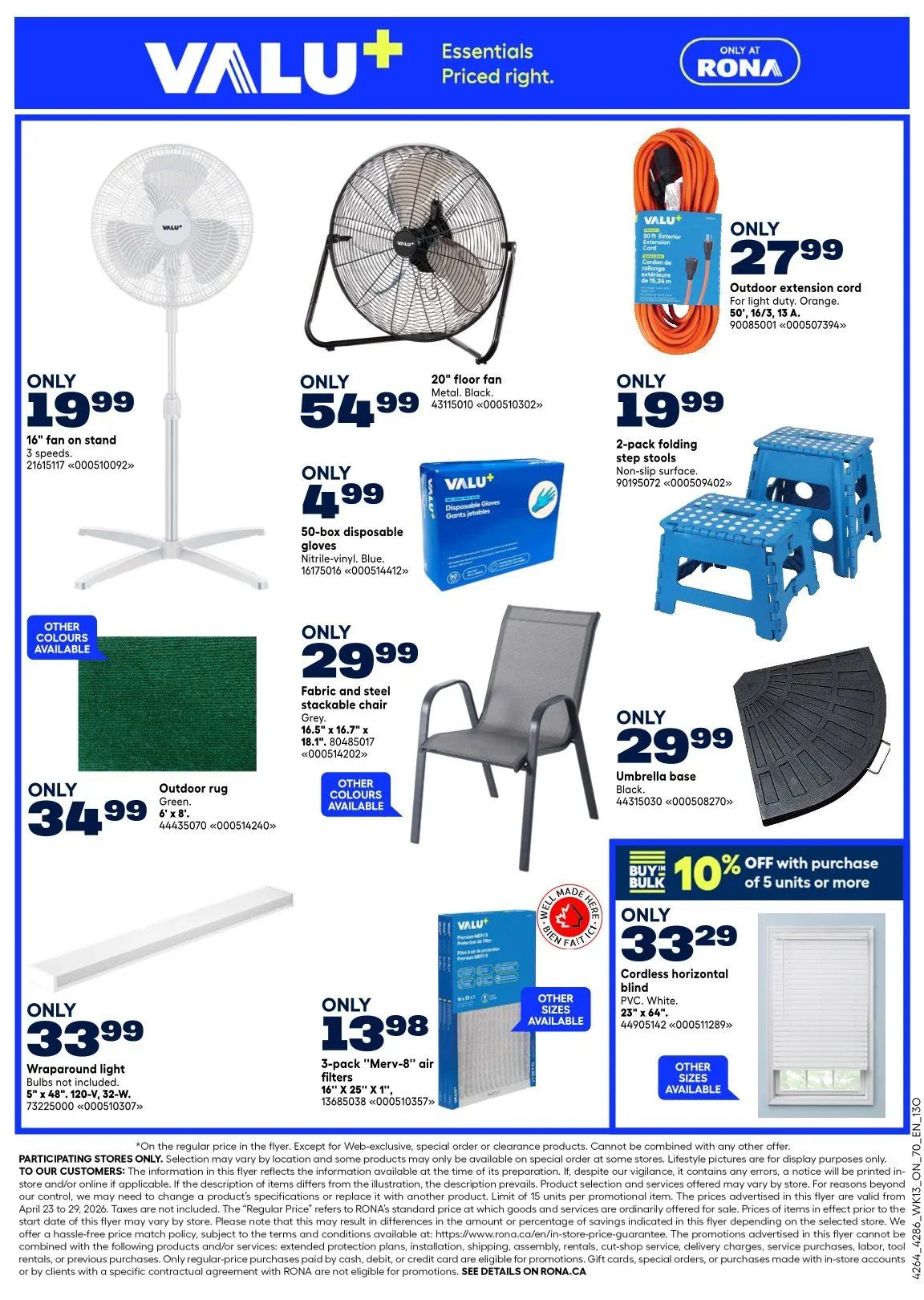 RONA Sales from April 23 to April 29 2026 - flyer page 6
