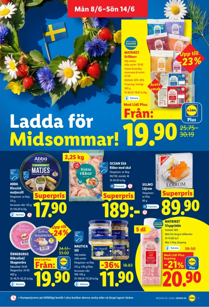 Lidl  från 8 juni till 14 juni 2026 - Reklamblad sidor 6
