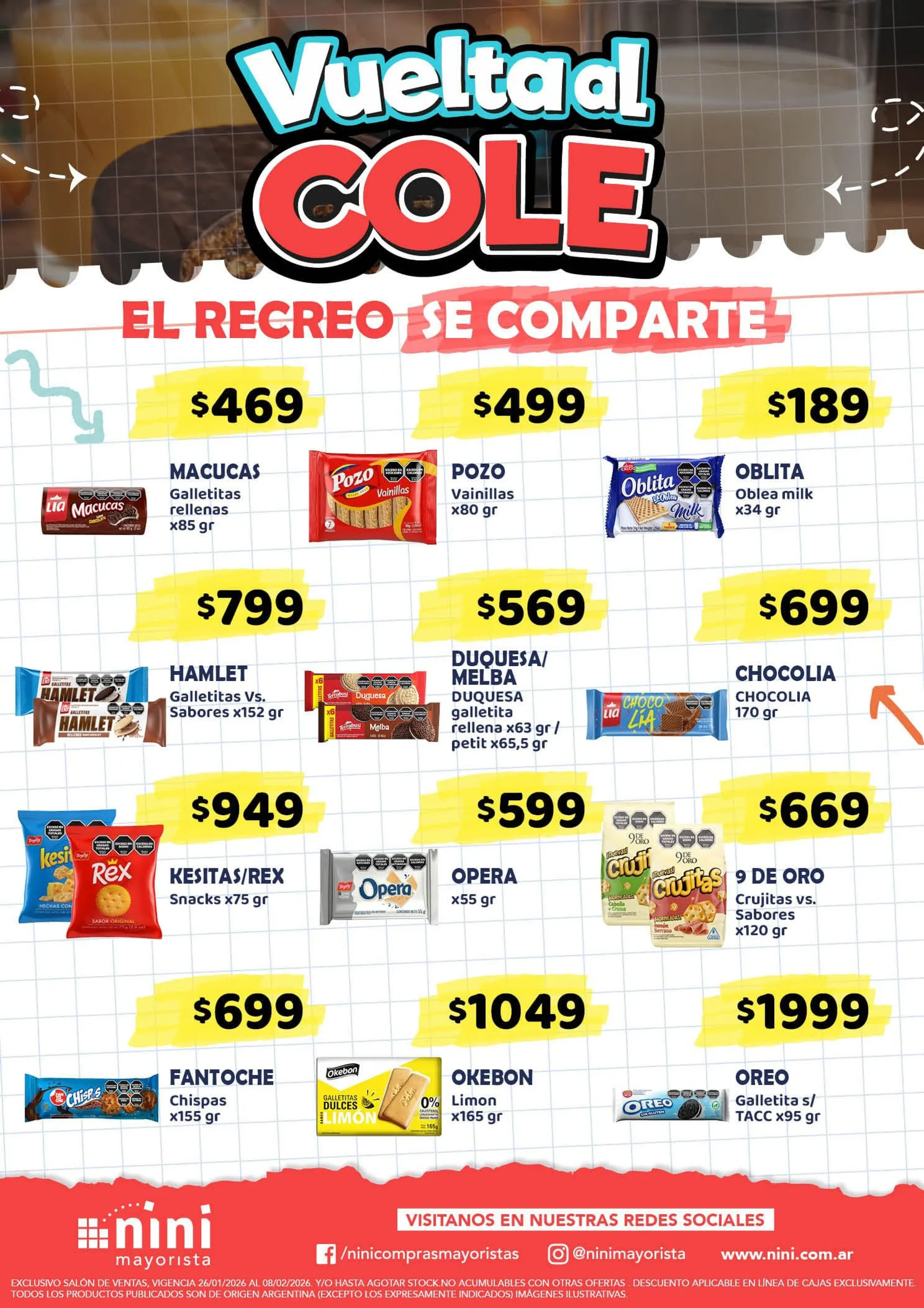 Ofertas de  Nini Mayorista Ofertas 26 de enero al 8 de febrero 2026 - Página 6 del catálogo