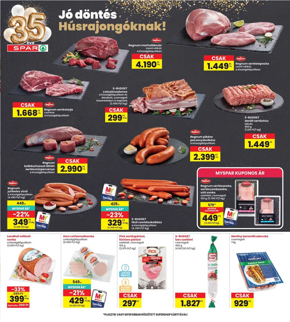 Katalógus Interspar legfrissebb ajánlatai április 30.-tól május 6.-ig 2026. - Oldal 6