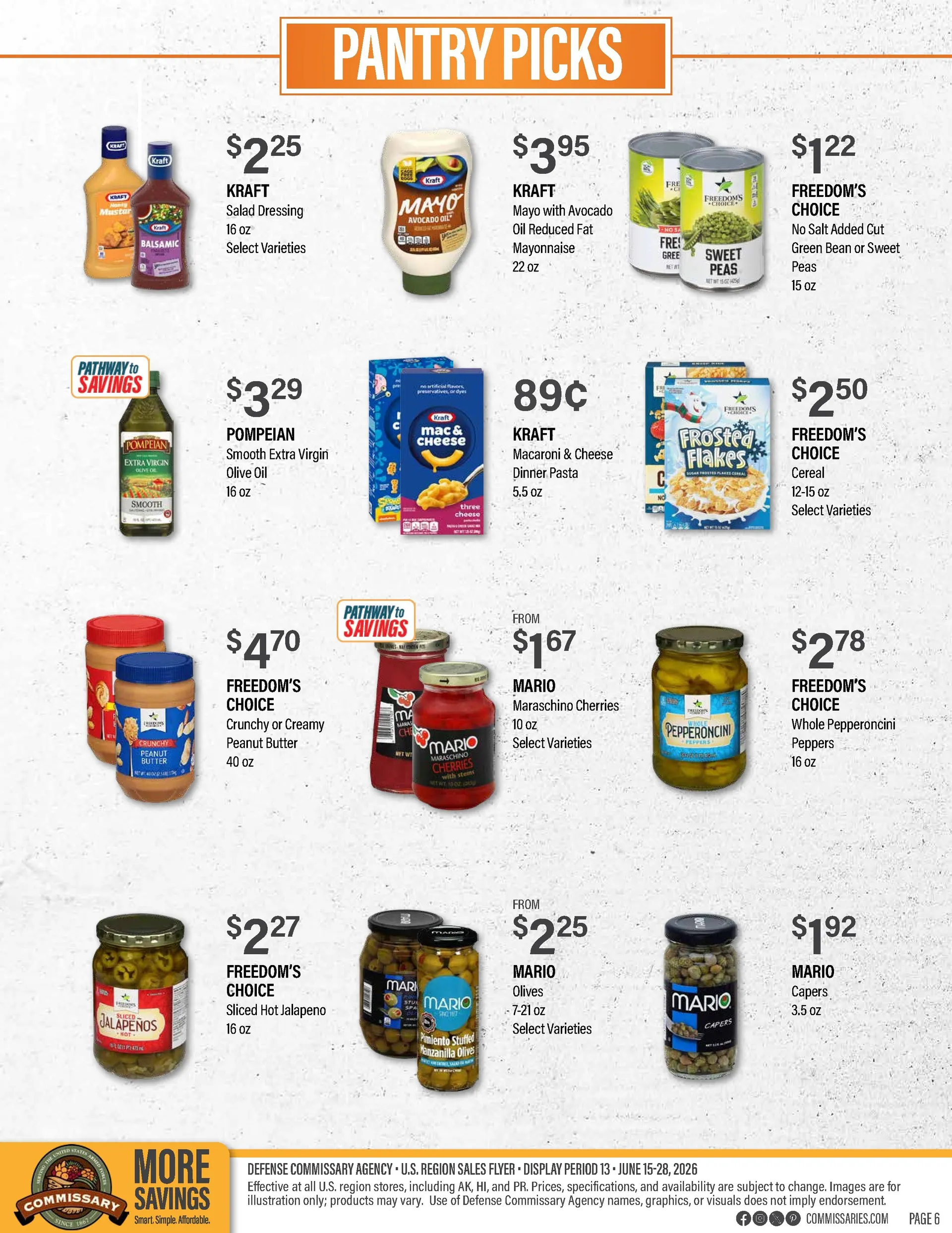 Weekly ad Commissary Sales from June 15 to June 28 2026 - Page 6