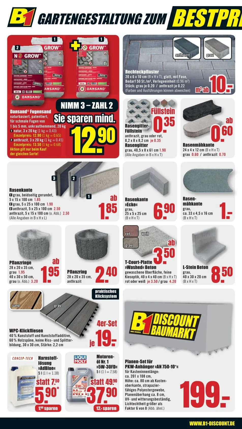 B1 Discount Baumarkt Angebote von 4. April bis 11. April 2025 - Prospekt seite 6