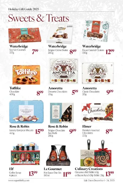 Super Thrifty Sales from December 1 to December 24 2025 - flyer page 6