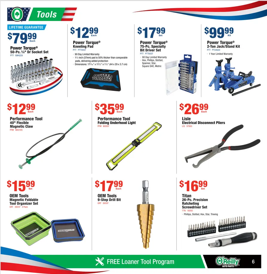 Weekly ad  O'Reilly Auto Parts Sales from July 24 to July 28 2026 - Page 6