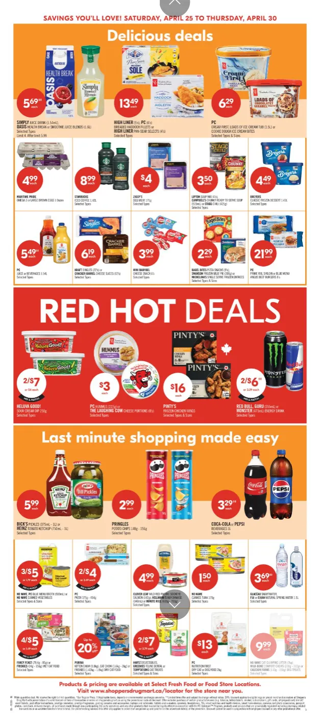 Shoppers Drug Mart Sales from April 25 to April 30 2026 - flyer page 6