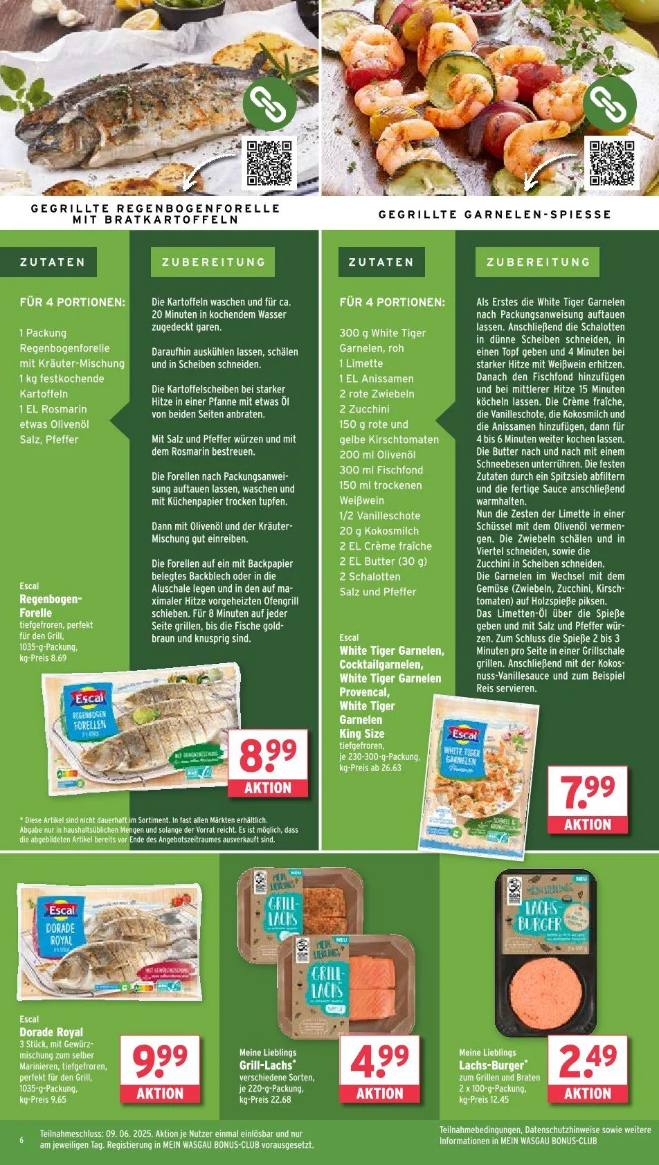Wasgau Prospekt von 2. Juni bis 7. Juni 2025 - Prospekt seite 6