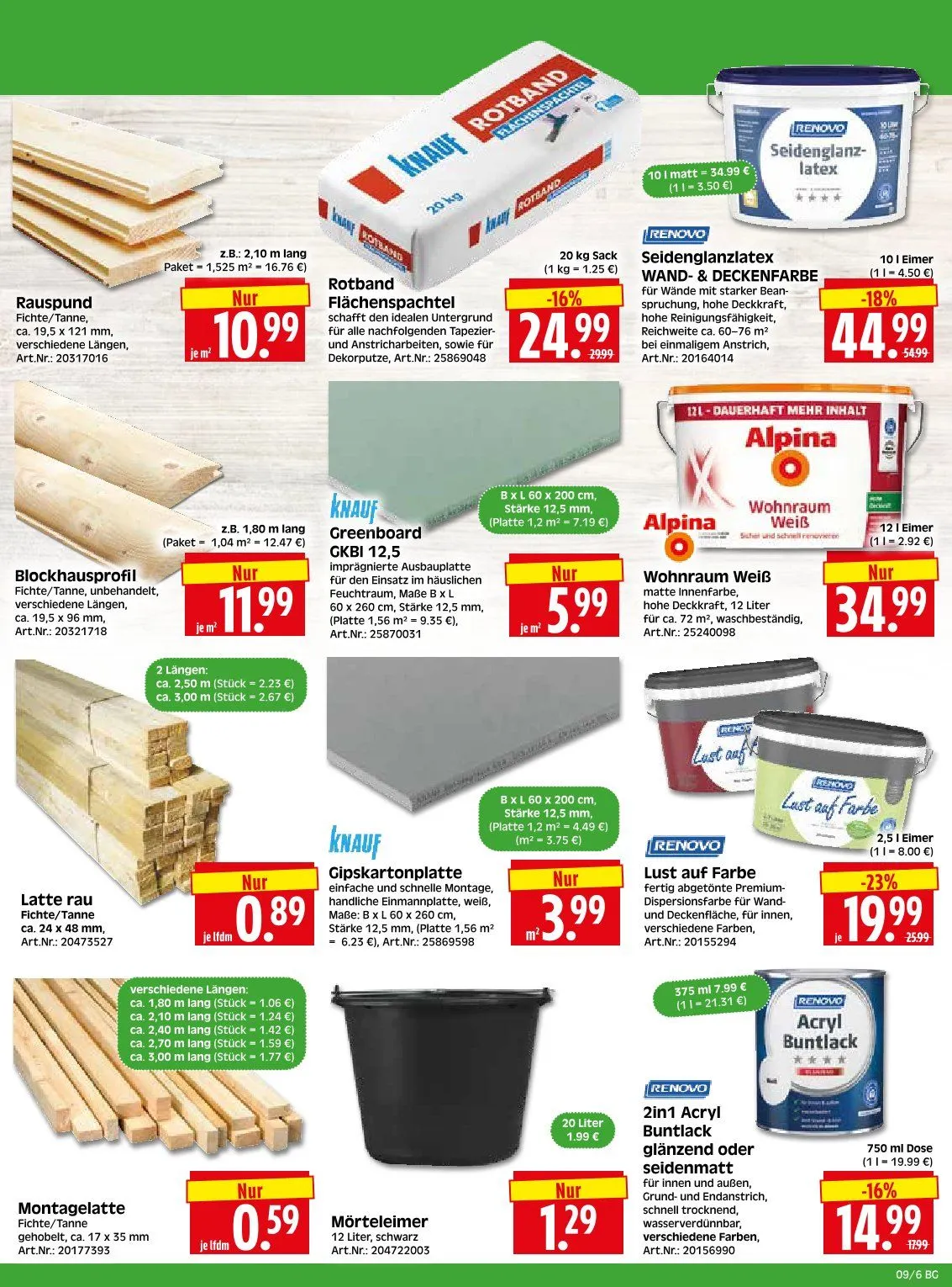 Herkules Baumarkt Angebote von 25. Februar bis 28. Februar 2026 - Prospekt seite 6