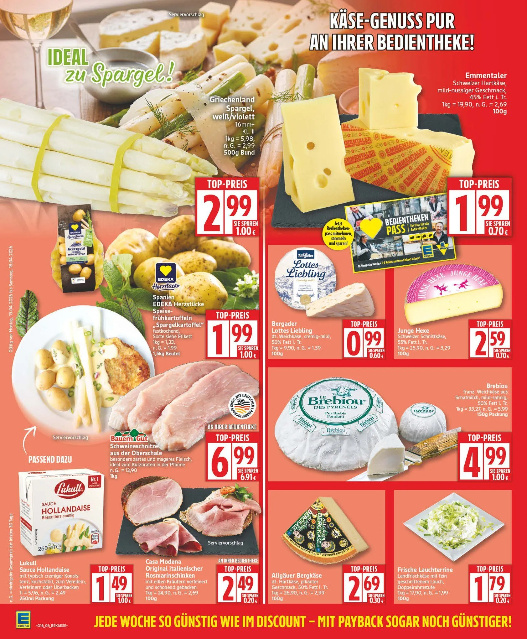 Edeka Prospekte von 13. April bis 18. April 2026 - Prospekt seite 6