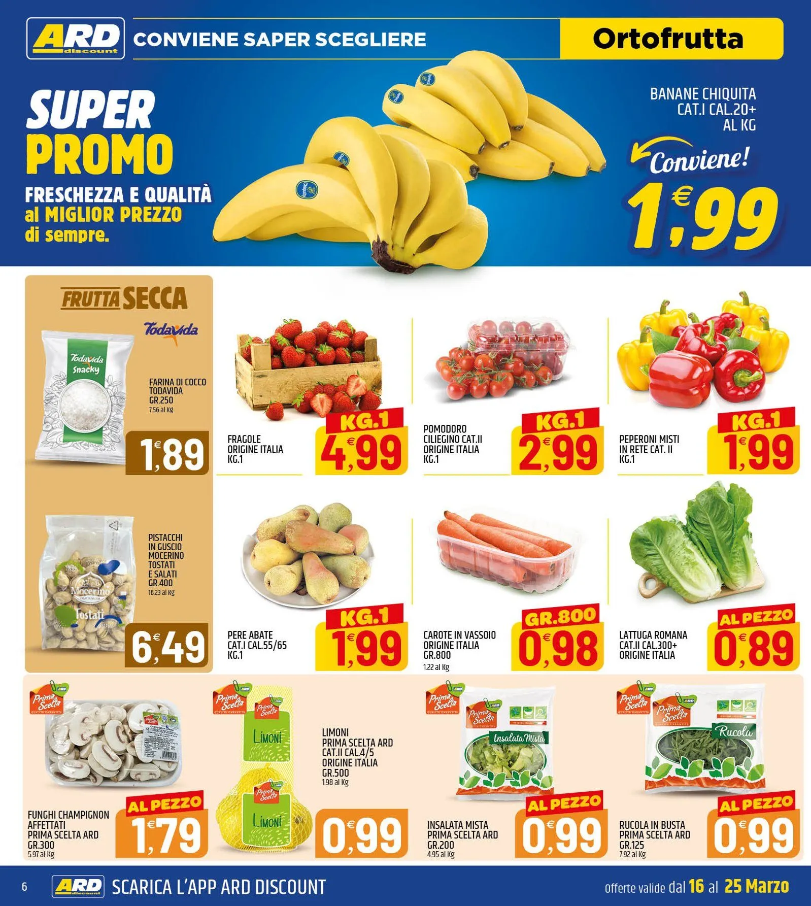 Volantini ARD Discount da 16 marzo a 25 marzo di 2026 - Pagina del volantino 6