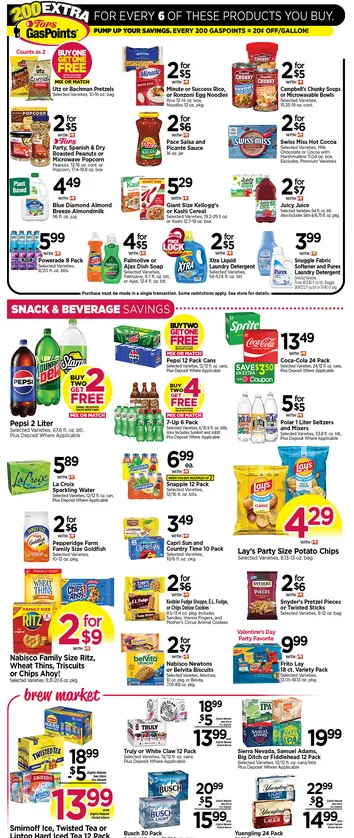 Weekly ad Tops Friendly Markets Sales from February 11 to February 15 2026 - Page 6