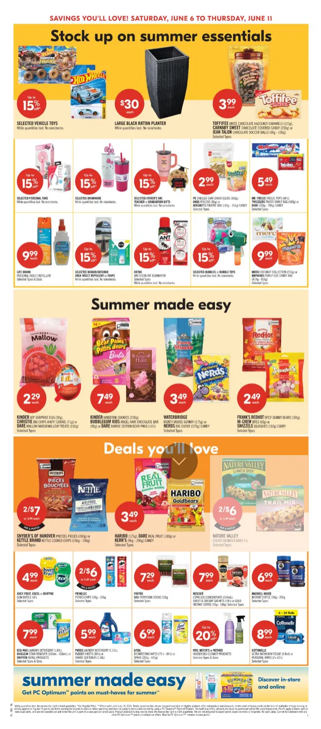  Shoppers Drug Mart Sales from June 6 to June 11 2026 - flyer page 6