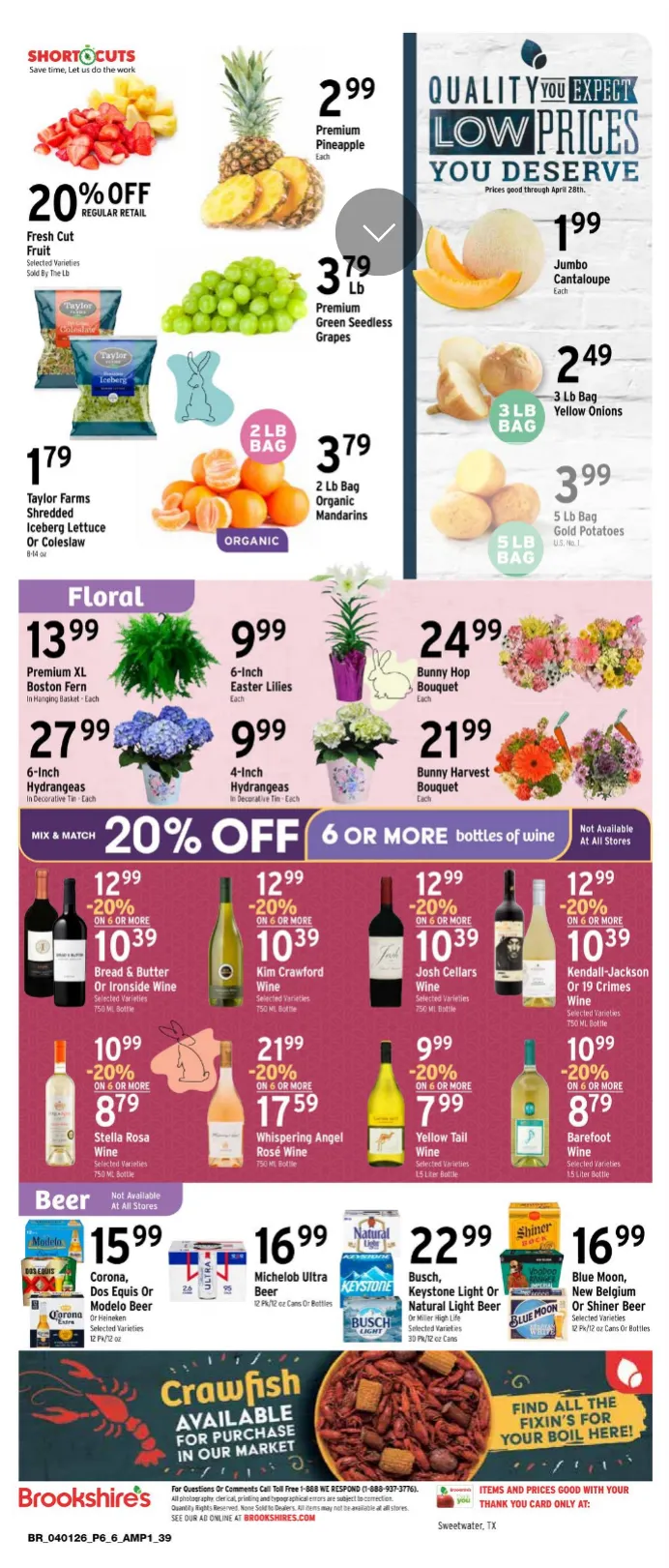 Weekly ad Brookshires Sales from April 1 to April 7 2026 - Page 6