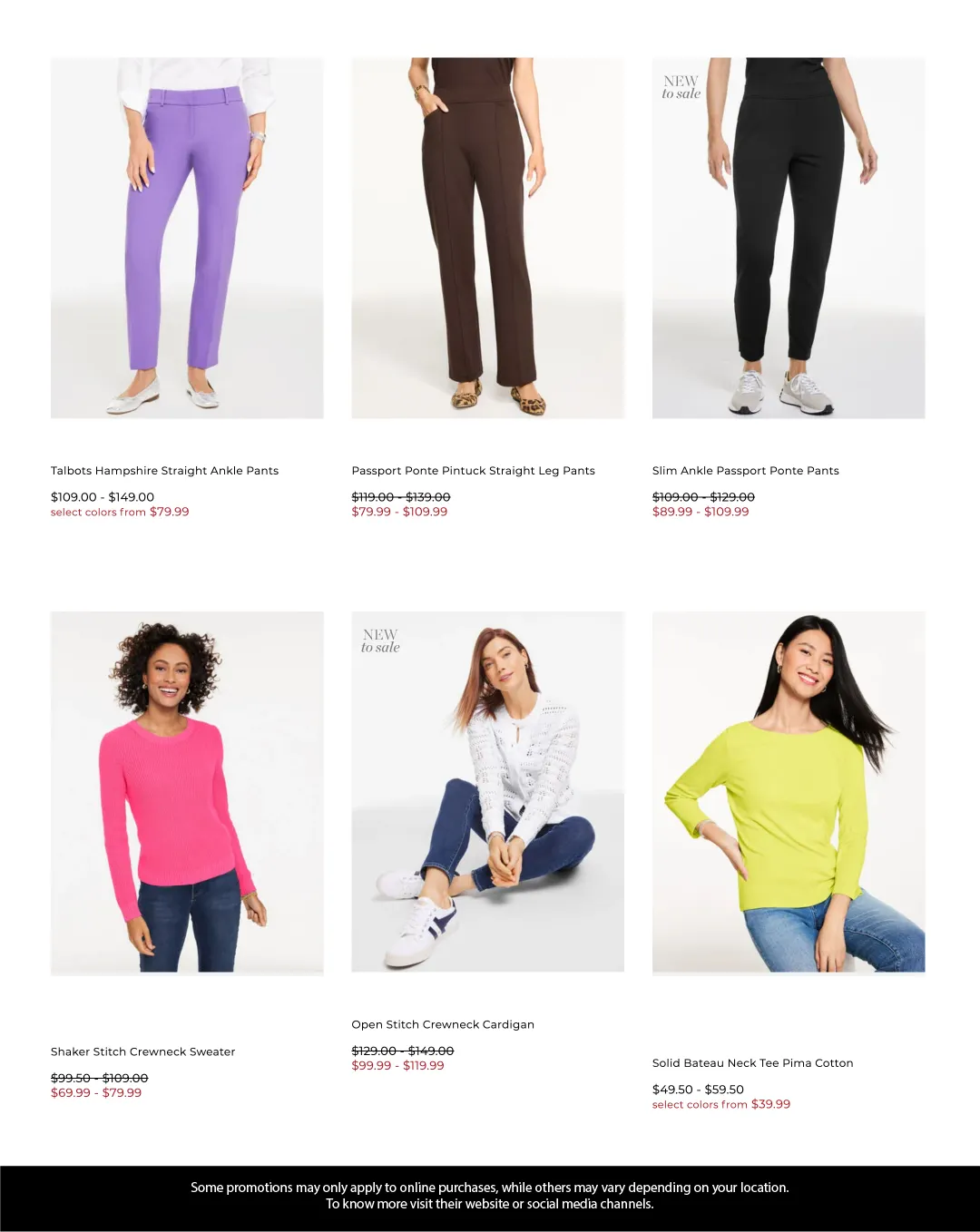 Weekly ad  Talbots Sales from May 18 to May 29 2026 - Page 5