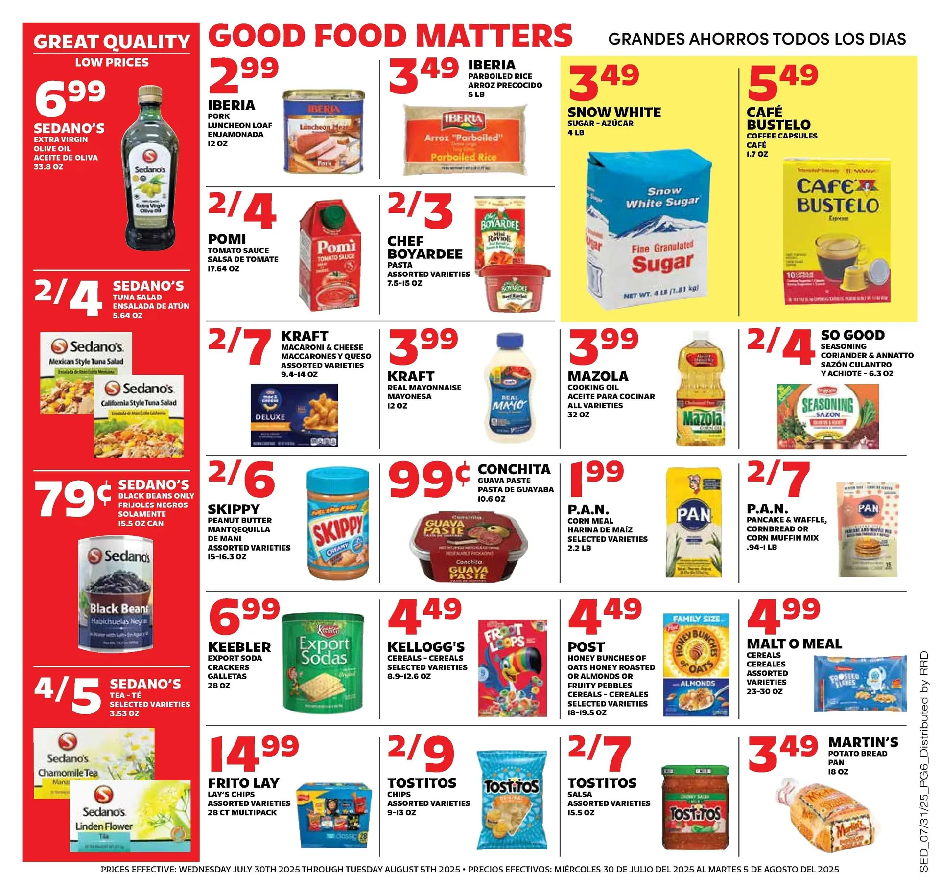Weekly ad Sedano's Sales from July 30 to August 5 2025 - Page 6