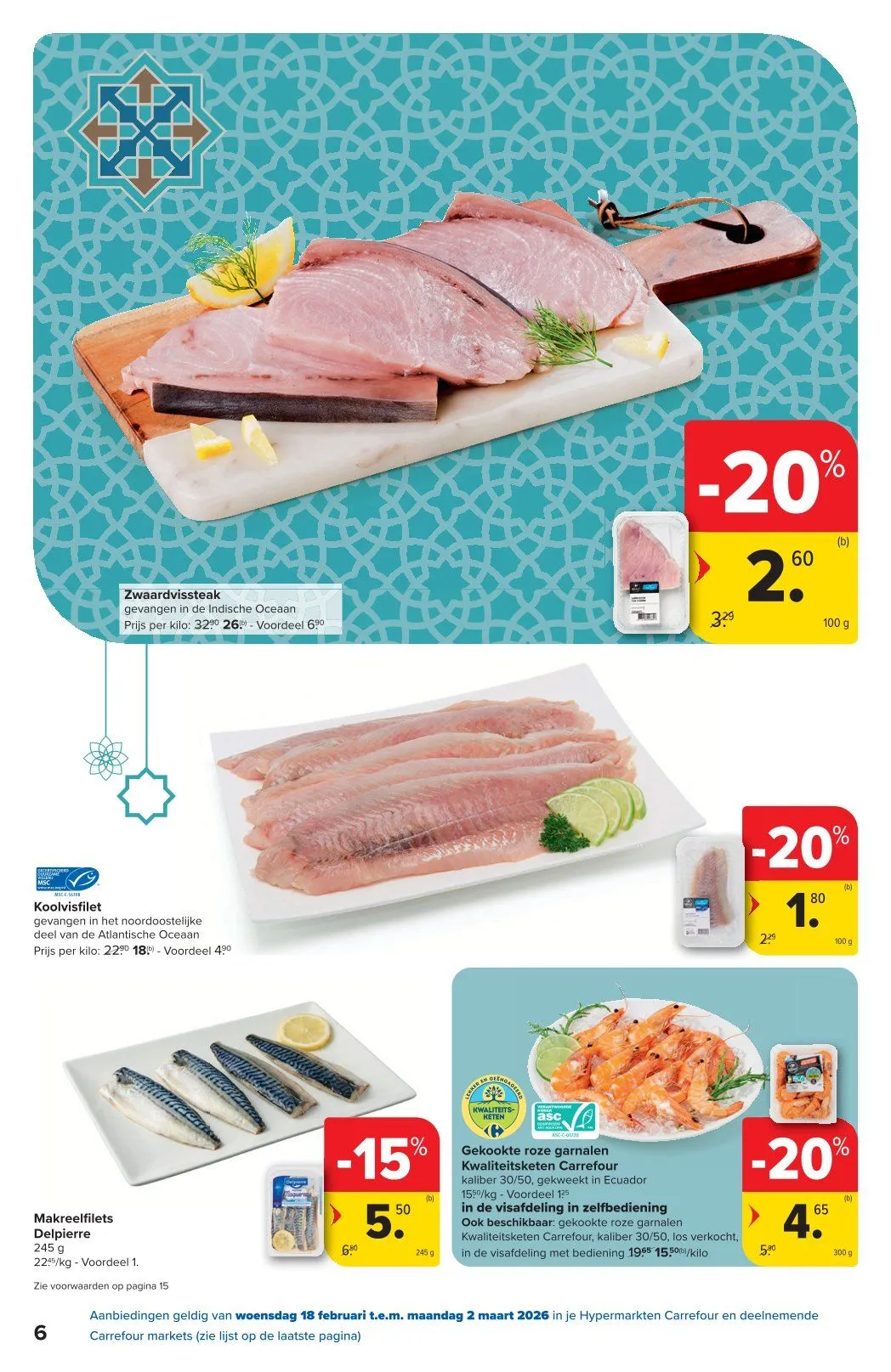 Laatste aanbiedingen in Carrefour folders van 18 februari tot 2 maart 2026 - folder pagina 6
