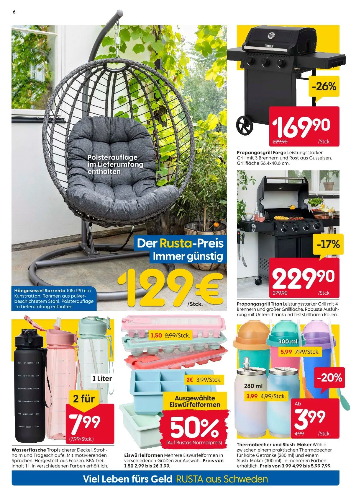  Rusta Prospekte von 20. Juni bis 26. Juni 2026 - Prospekt seite 6