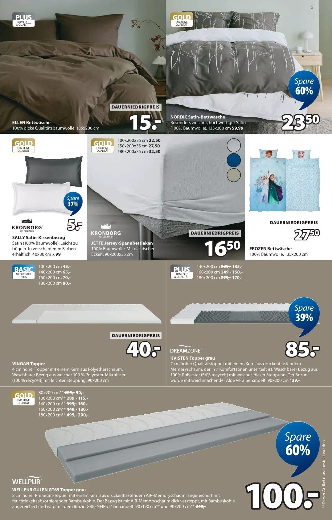 JYSK Angebote von 19. Oktober bis 29. November 2025 - Prospekt seite 5
