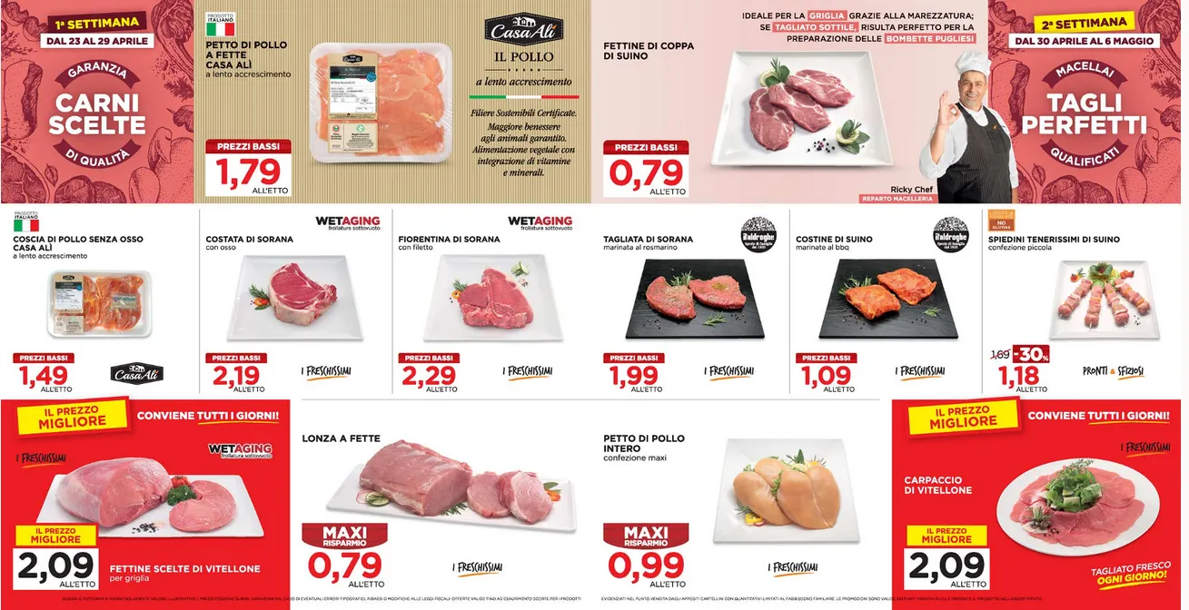 Volantini Alì Supermercati da 23 aprile a 6 maggio di 2026 - Pagina del volantino 6