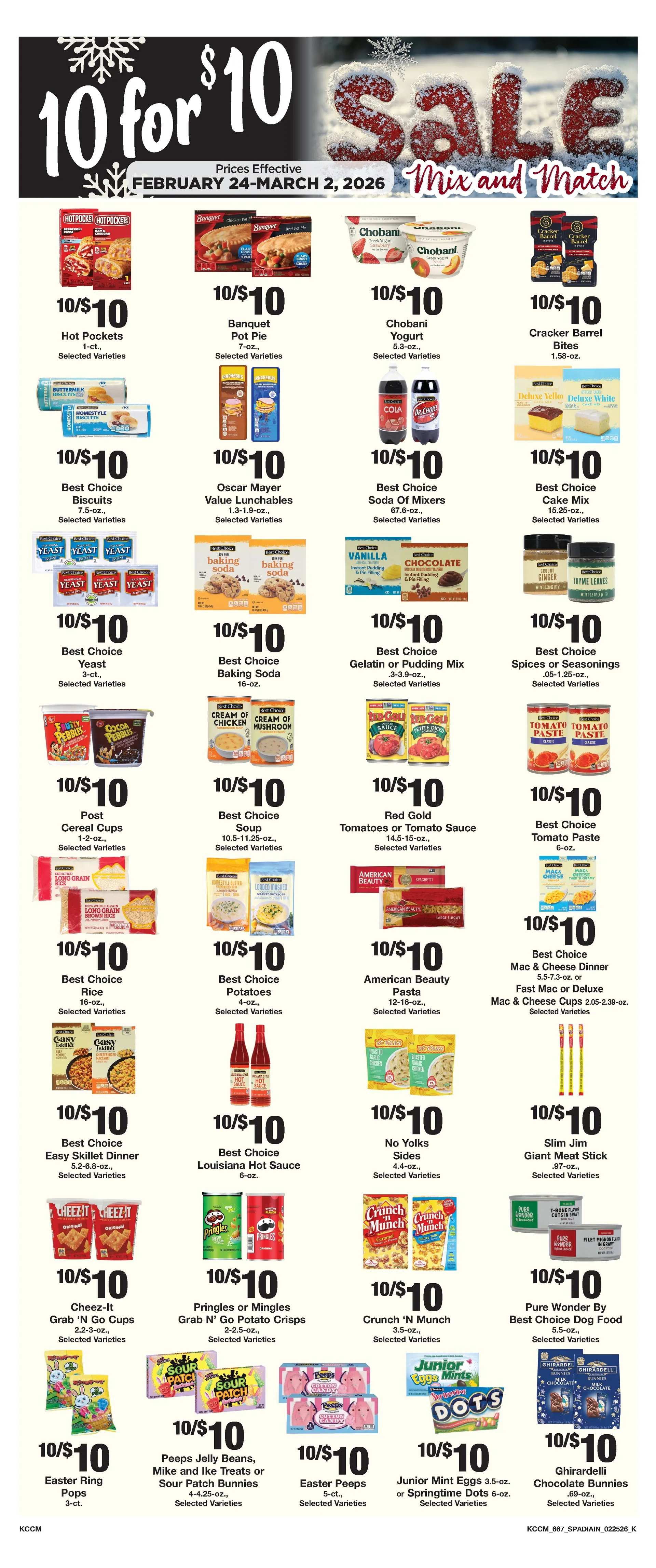 Weekly ad  Country Mart Sales from February 24 to March 2 2026 - Page 6
