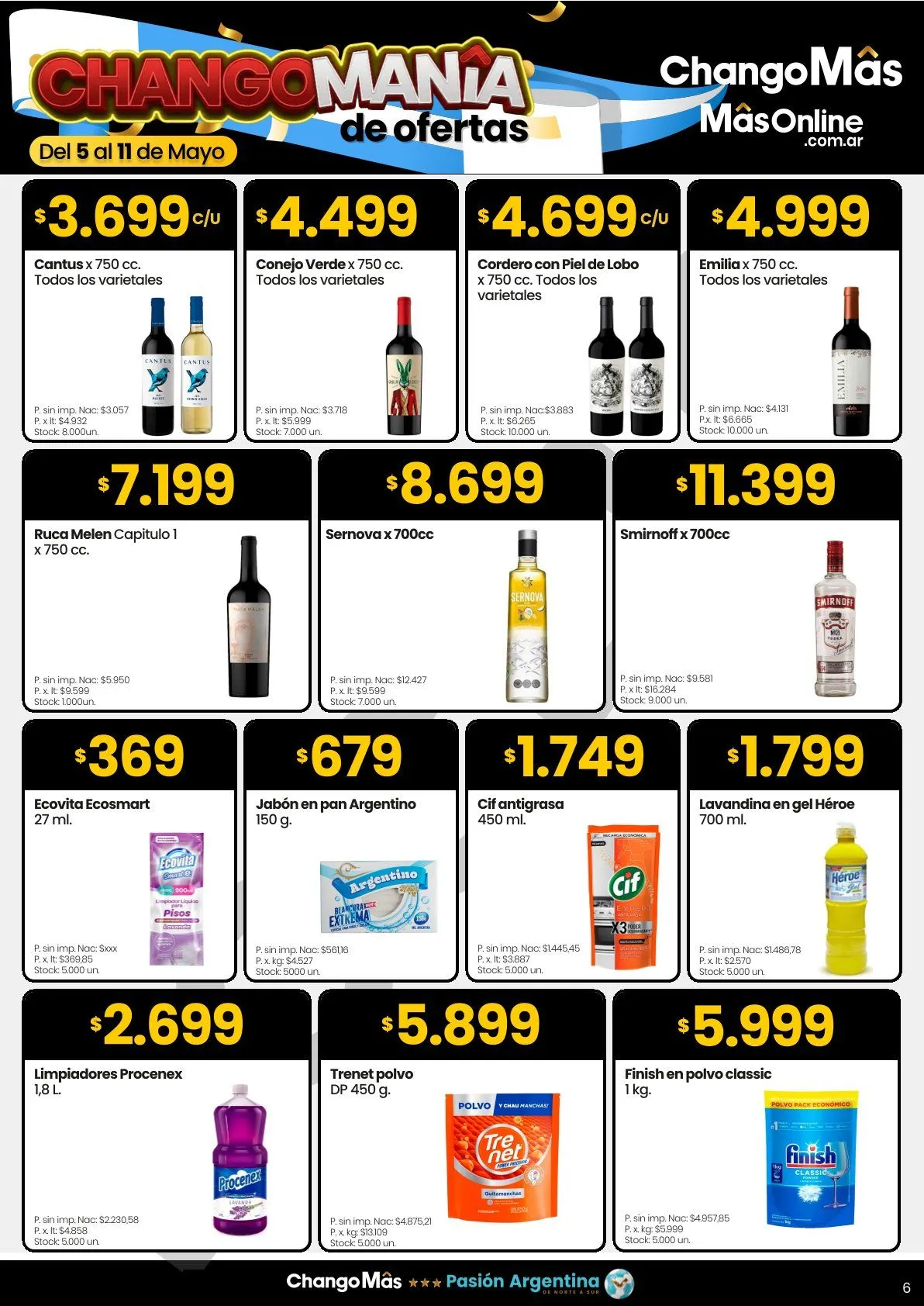 Ofertas de  Changomas Ofertas 5 de mayo al 11 de mayo 2026 - Página 6 del catálogo