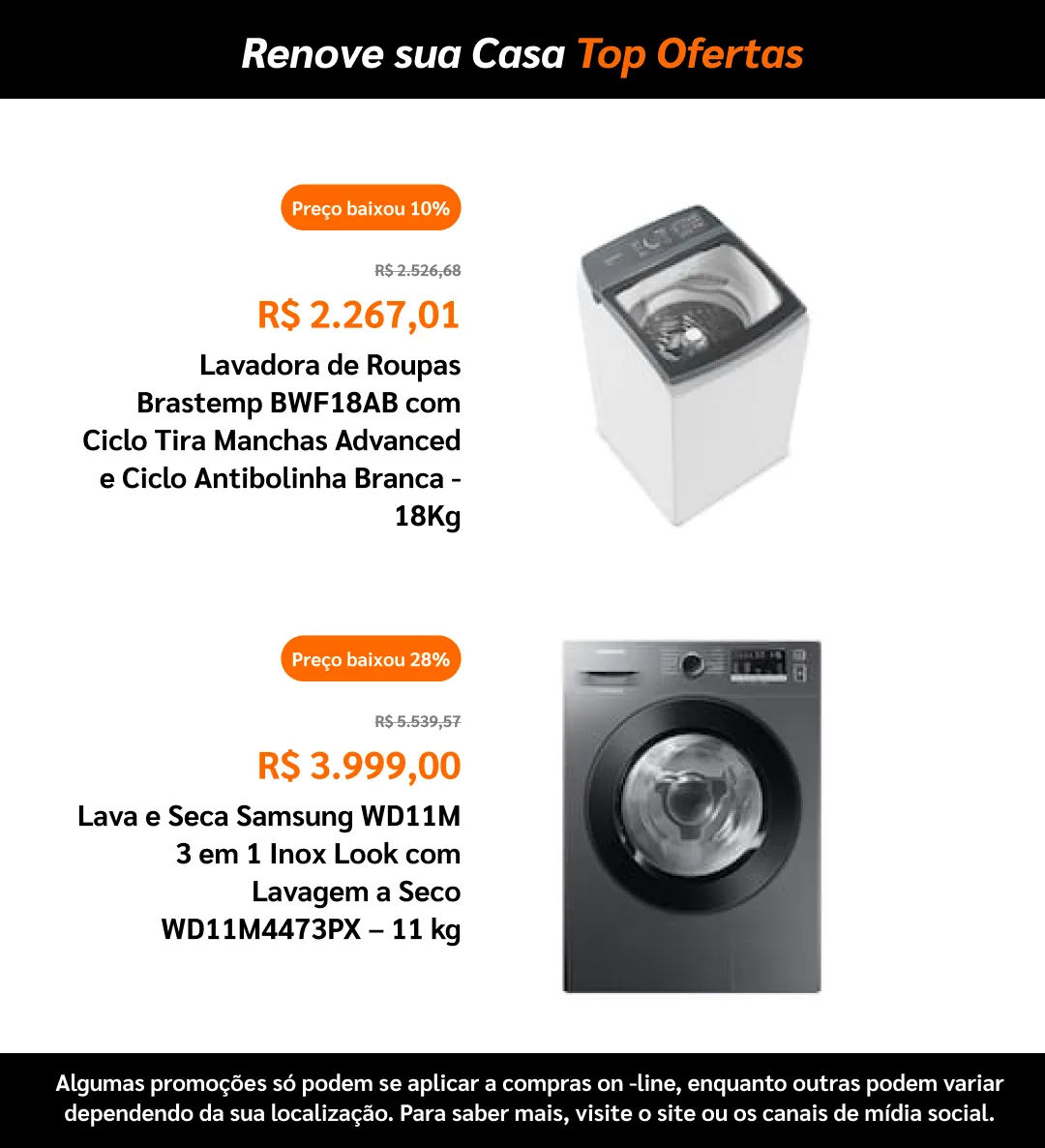Encarte de Ponto Frio 13 de julho até 1 de agosto 2026 - Pagina 6