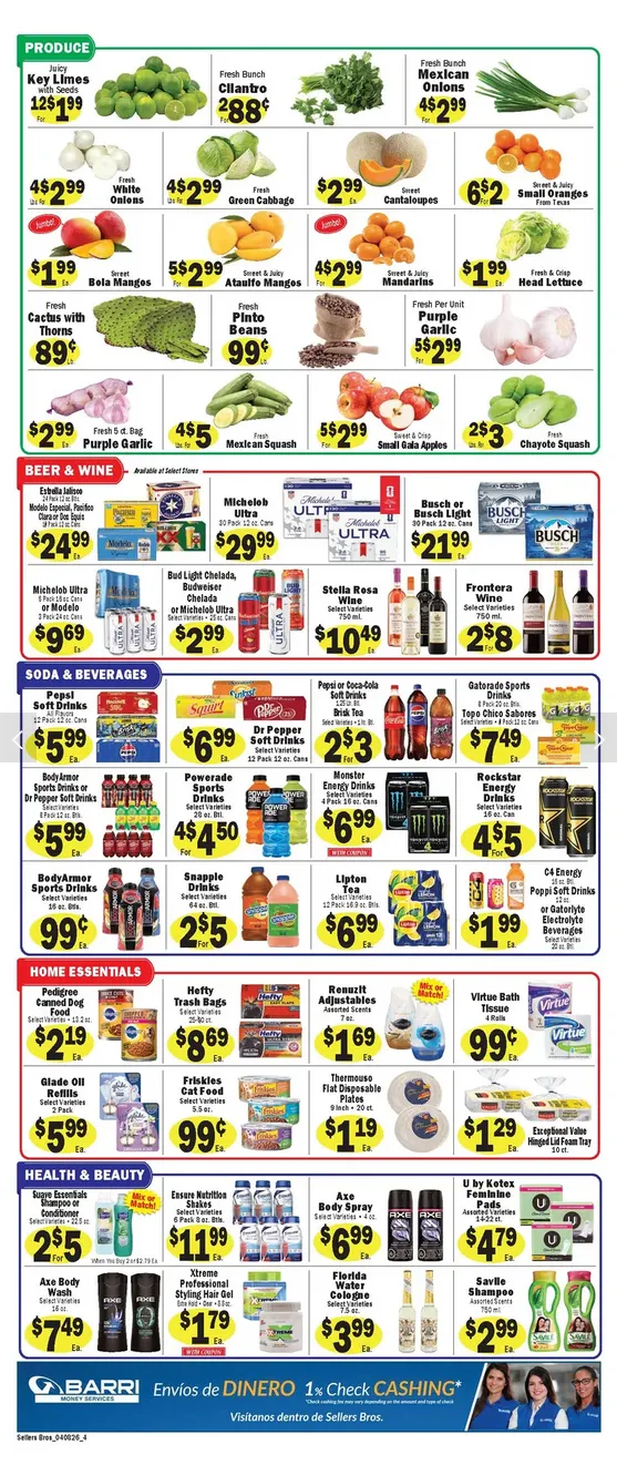 Weekly ad Sellers Bros Sales from April 8 to April 14 2026 - Page 6