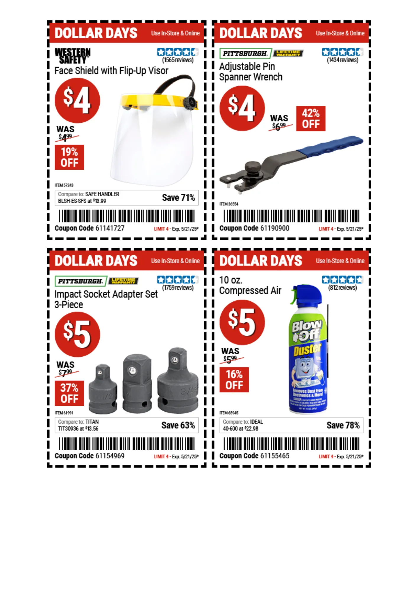 Weekly ad Coupons and Instant Savings  from May 8 to May 22 2025 - Page 5