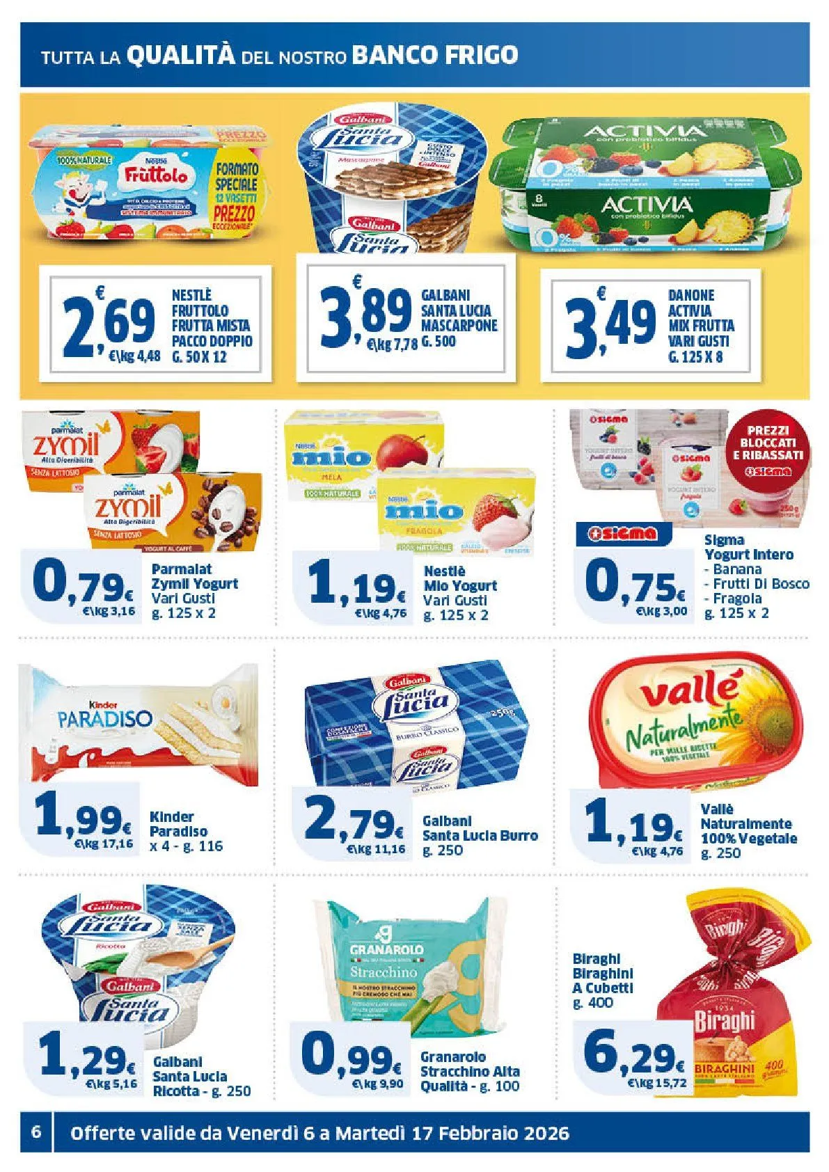Volantini Ok Sigma da 6 febbraio a 17 febbraio di 2026 - Pagina del volantino 6