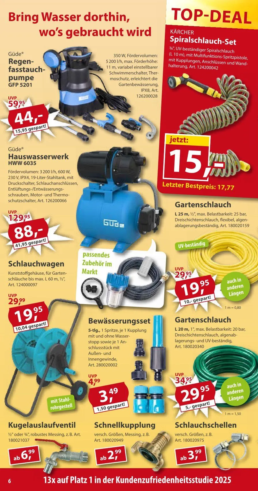 Sonderpreis-Baumarkt Angebote von 11. April bis 17. April 2026 - Prospekt seite 6